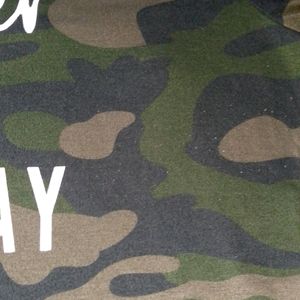 Camouflage Print Unisex Tshirt