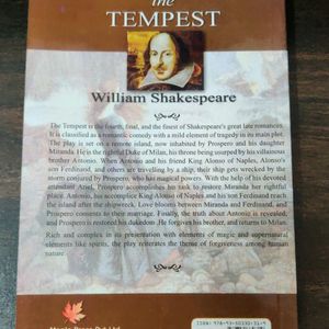 The Tempest - William Shakespeare