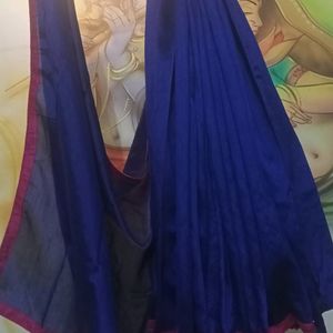 Navy Blue Saree