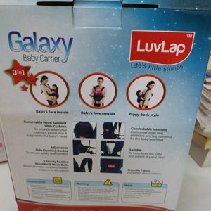 Luv Lap Galaxy Baby Carrier with Padded Head + Fre