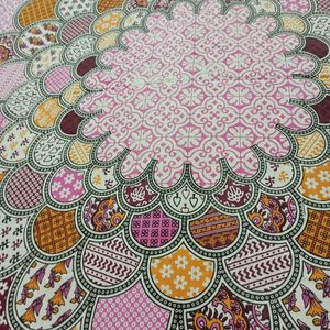 Cotton Bedsheet with Mandala Design