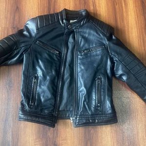 girls Leather jacket from Zara