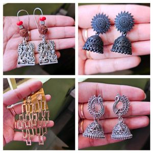 Combo Of Earrings 4pair