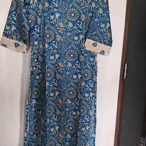 Multicolor Kurta Set Without Duptta