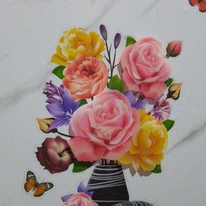 Flower Sticker