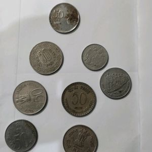 8 Different Types Of Old 50 Paise Coins