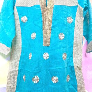 💥🆕️ Chanderi Silk Kurta