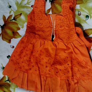 Cotton Frock For Baby Girl