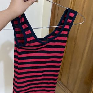 Amazing Red Striped Top