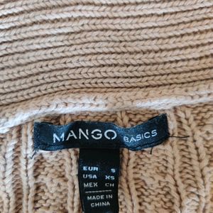 Mango Woolen Jacket Cardigan