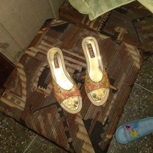 Women Heel Chappal Party Wear