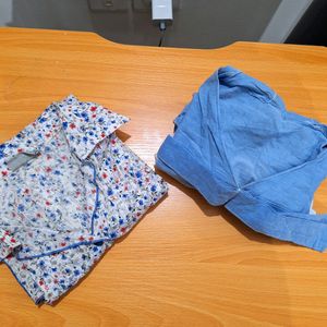 At 80 rs/- Two beautiful blue tops