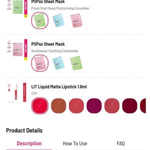 MYGLAMM COMBO PREORDER