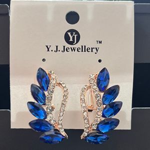 Blue Stone Earrings