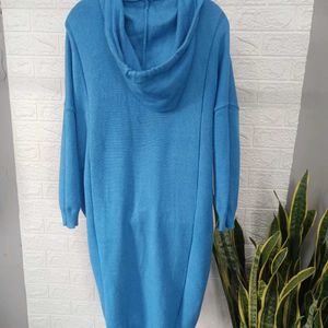 Imported Long Hooded Sweater