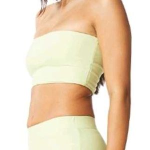 BRAND NEW LIME GREEN TUBE TOP