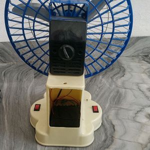 Chargeable Table Fan Working Condition Me He