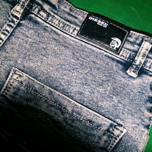 Diesel Wide Leg Jeans