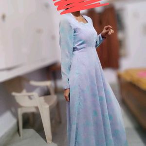 Frozen Elsa Style Boutique Made Gown