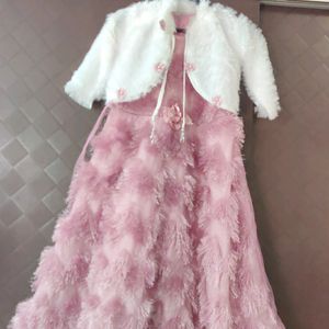 Girls Gown With jacket