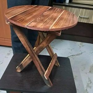 Small Foldable Wooden Coffee Table