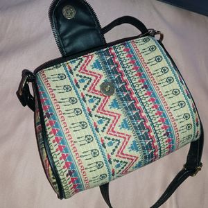 Jaipuri Print Sling Bag