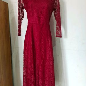 Heavy Flared Anarkali Gown With Pant