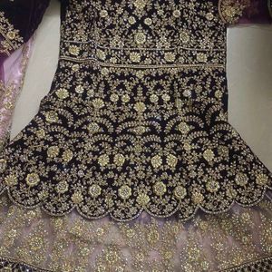 Bridal Sharara Readymade Dress Set Like New.