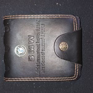 Men's Leather Wallet For Carry Money. Atm Cards