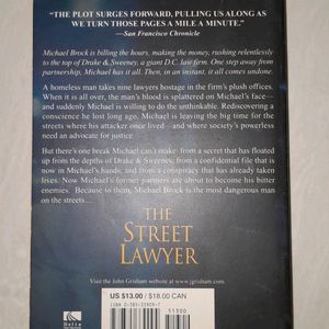 the street lawyer by john grisham