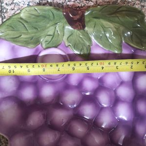 Purple Grape Serving Platter