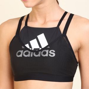 ADIDASWomen Sports Non Padded Bra (Black)