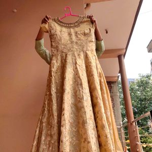 Embroidered Gowns With Free Earring 600 Ka