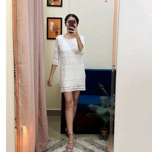 White Lace Dress