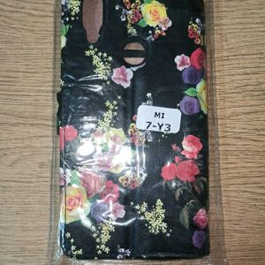 Mi Redmi Note-7 Gladly Flip Cover (Rose Black)