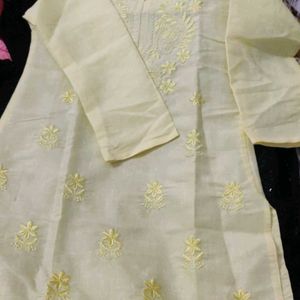 Half Price Chickenkari Lucknowi Kurti