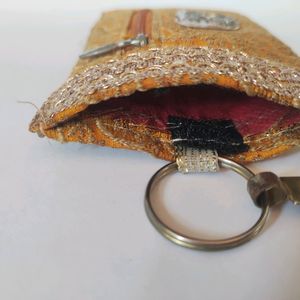 Embroidered Mobile Pouch