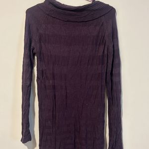 Stylish Yoke Neck Fitted Top