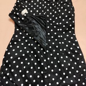 Polka Dot Mini Dress...