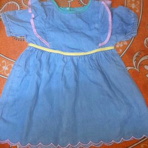 Girl Denim Frock