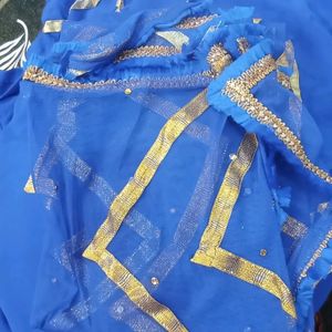 Gharara Frock With Dupatta