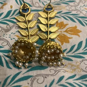 Gold Leaf Earring