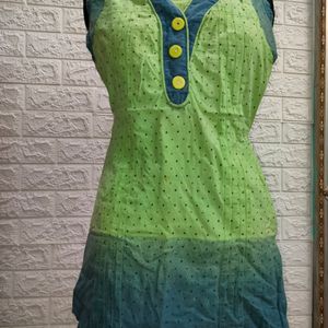 Green Kurti