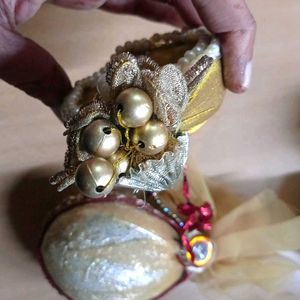 Decorated Dry Coconuts