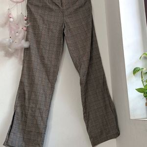 Chequered Women's Pants