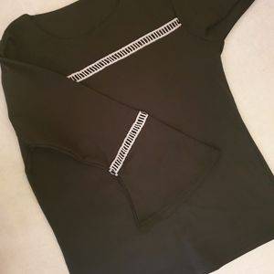 Women Black Full Sleeve Top