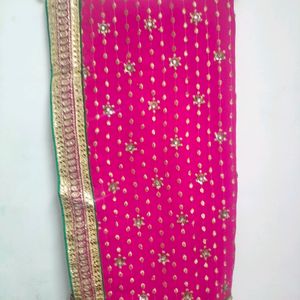 Pink Heavy Saree For Wedding