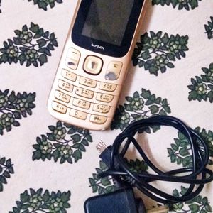 Lava A1 (Gold) Keypad Mobile Phone