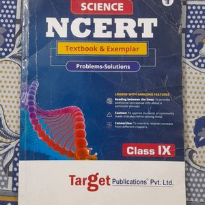 NCERT Science Textbook & Exemplar For Class 9