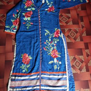 Price Drop For Today Cotton Embroidery Kurti